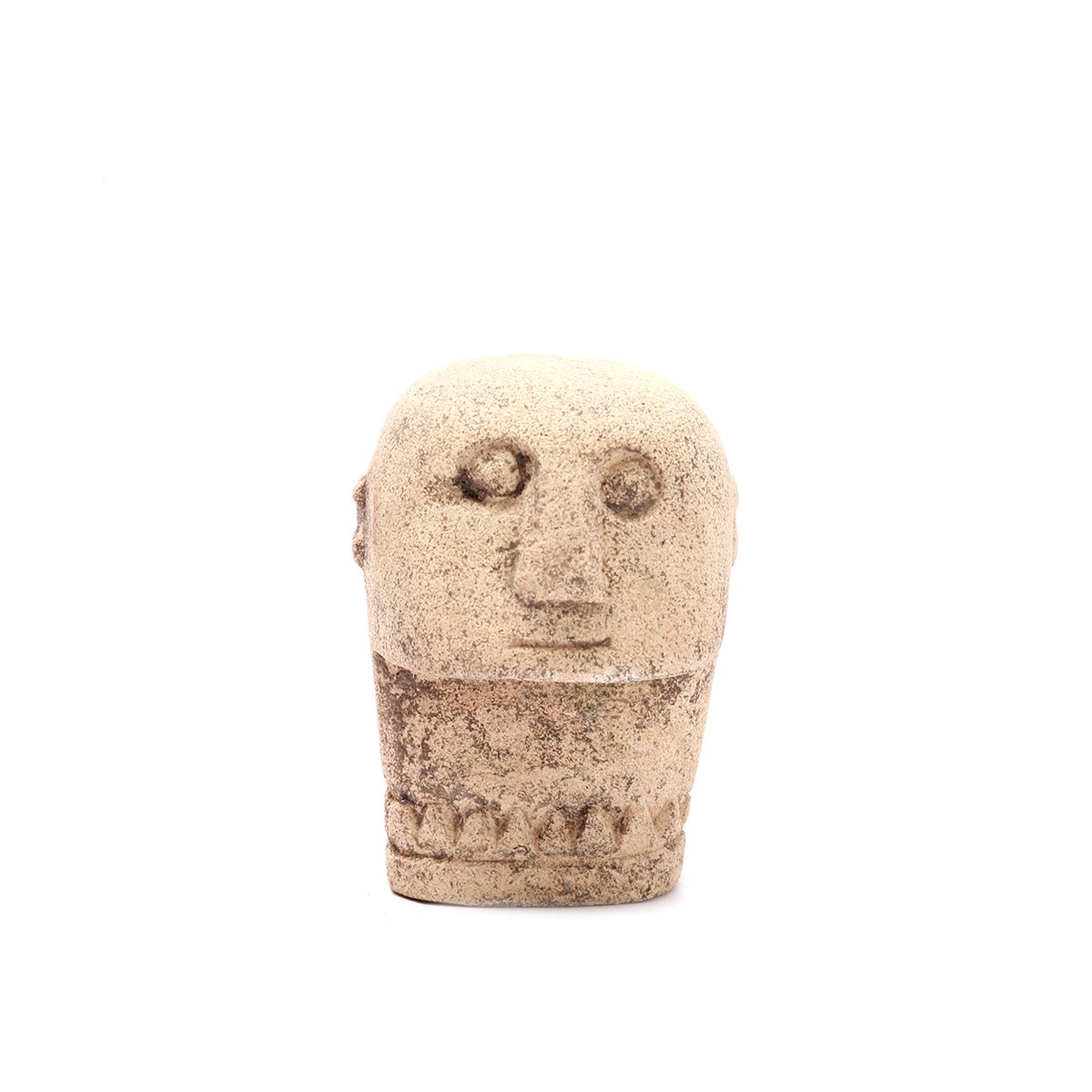 Statuette en grès SUMBA beige, BAZAR BIZAR