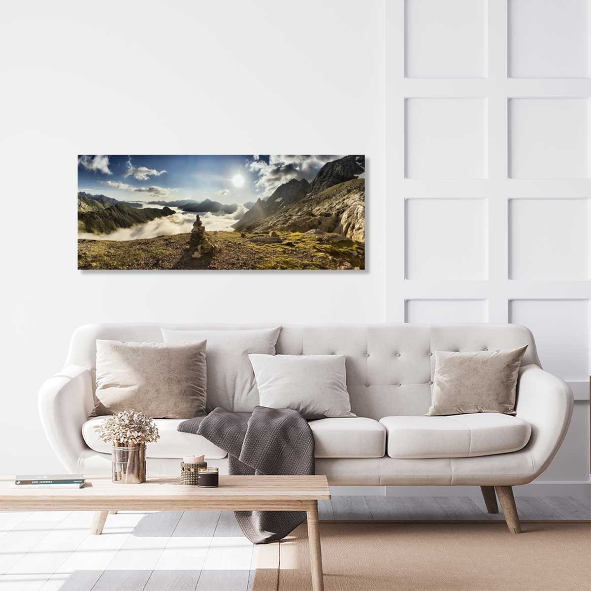 Tableau panorama sur gavarnie tableau alu dibond, HEXOA