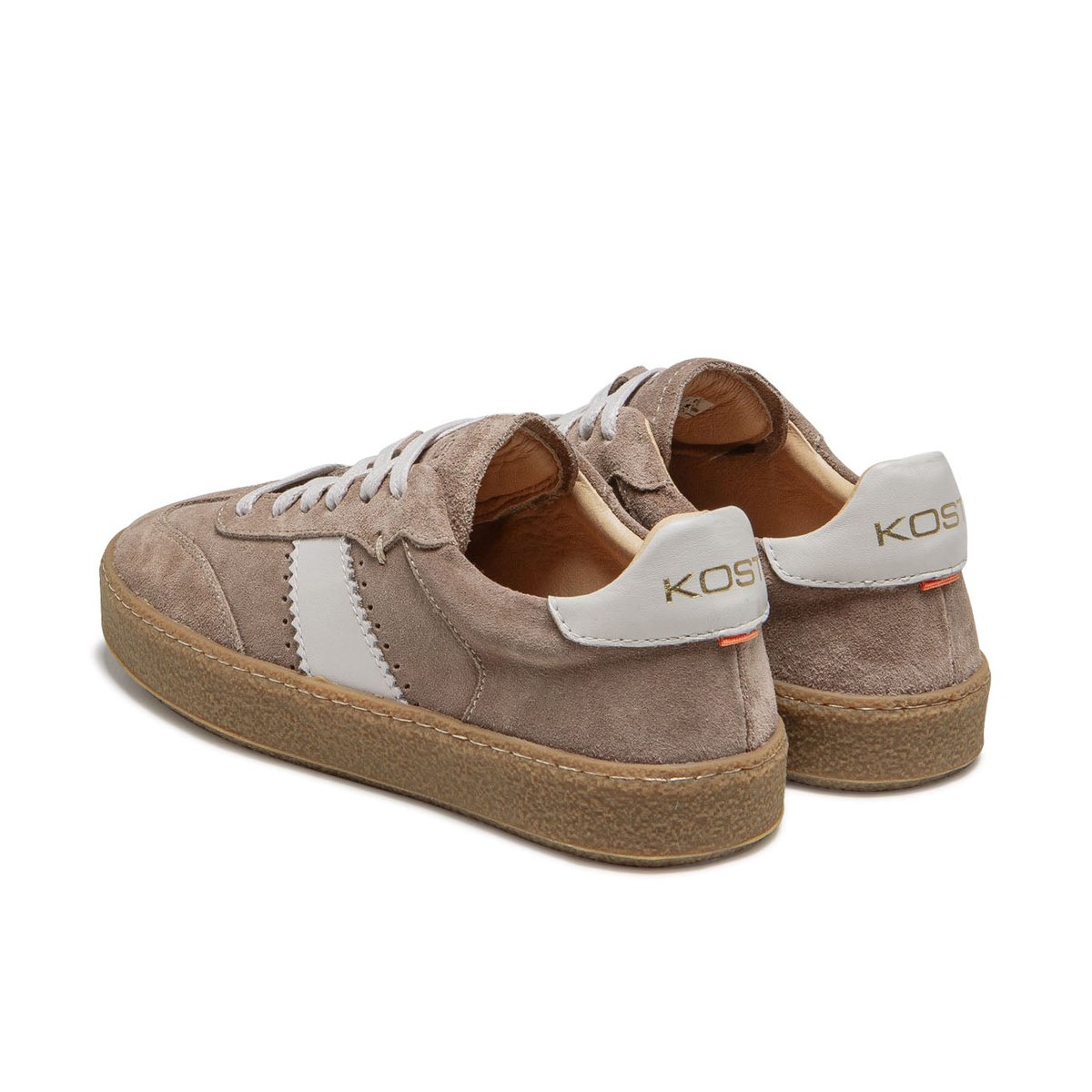 Basket Lynxa F taupe+ecru, KOST