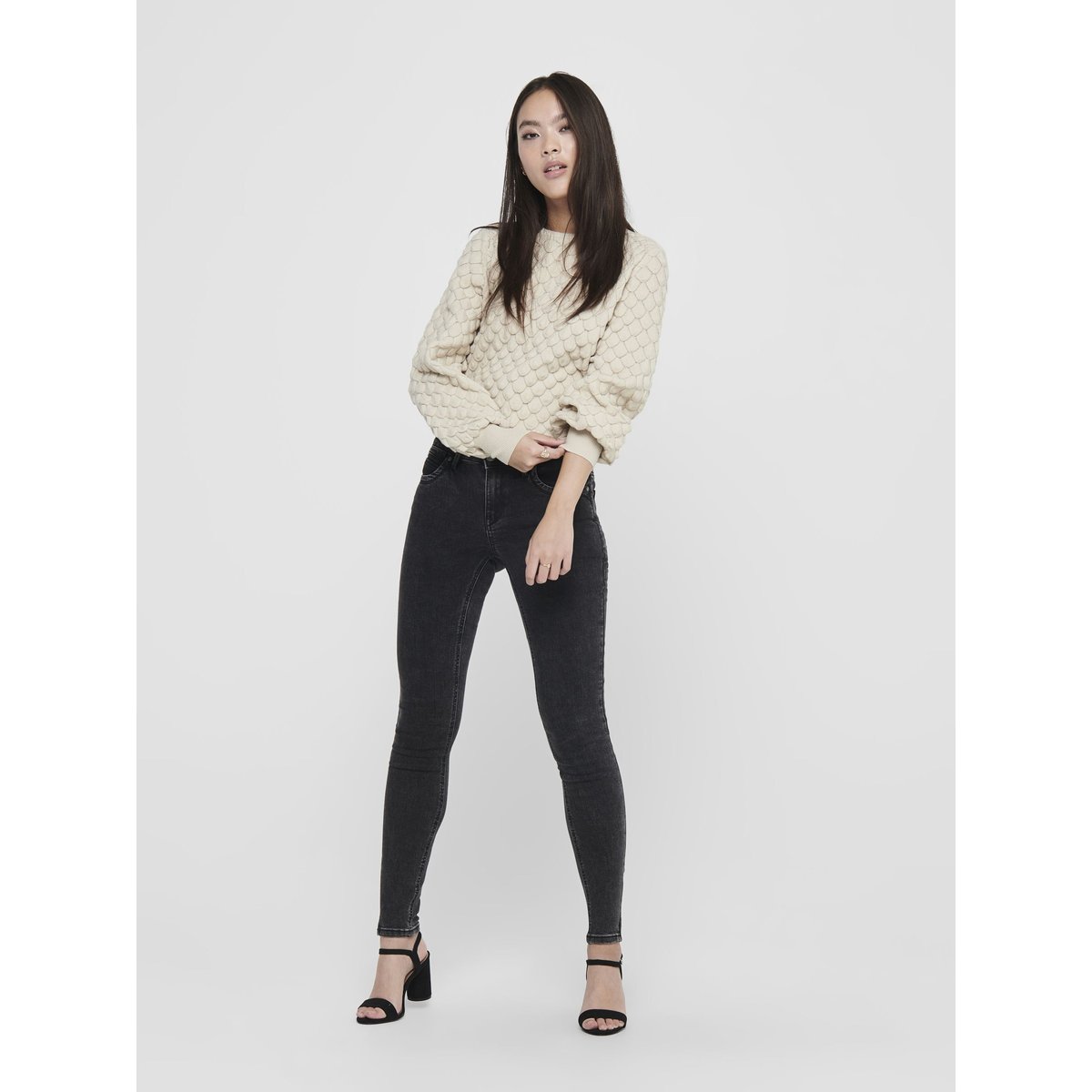 Pull En Maille pumice stone, ONLY