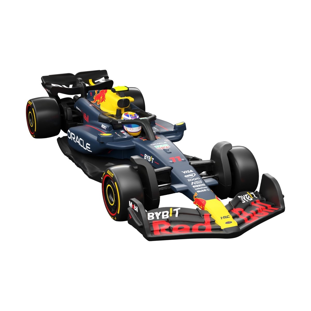 Hot Wheels Véhicule Miniature F1 Red Bull Sergio Perez multicolore, MATTEL
