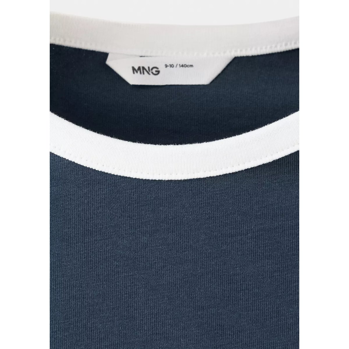 T-shirt en coton imprimé bleu marine, MANGO KIDS