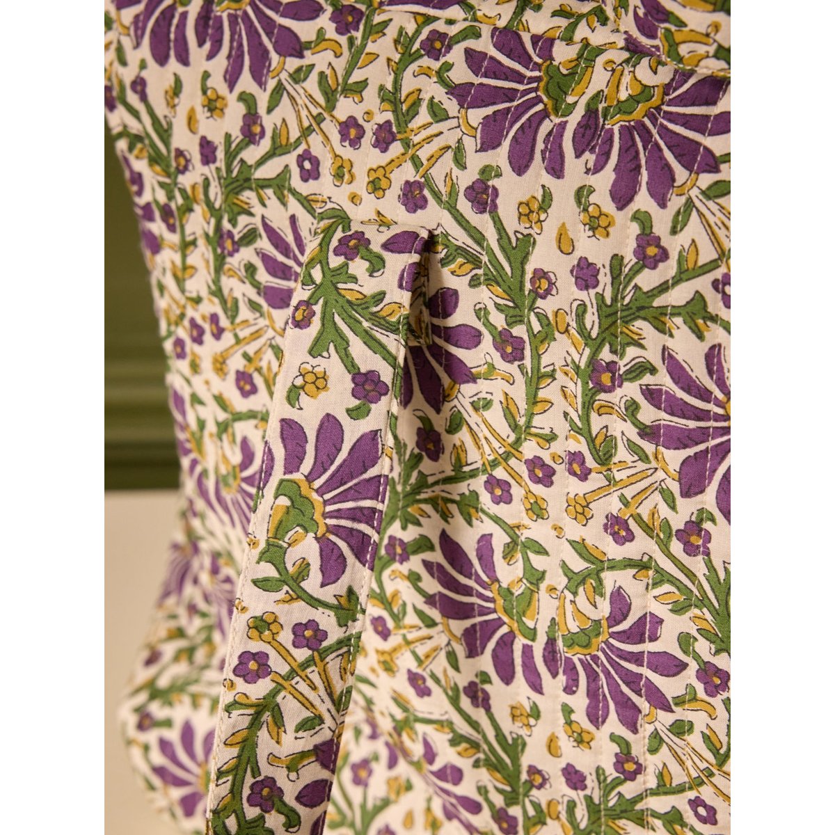 Sac week-end imprimé indien Mysore imprimé fleurs mysore, CYRILLUS