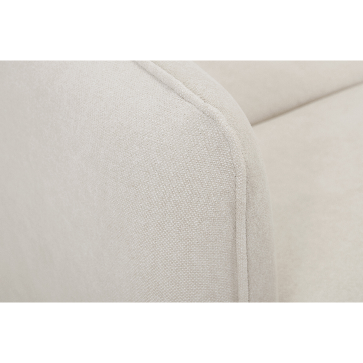 Canapé d'angle convertible et réversible 3-4 places ROMANE beige, MILIBOO