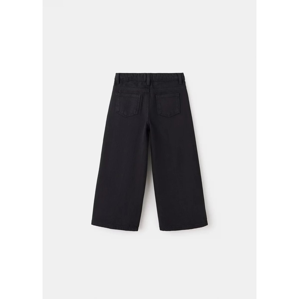 Jean droit détail clous black denim, MANGO BABY