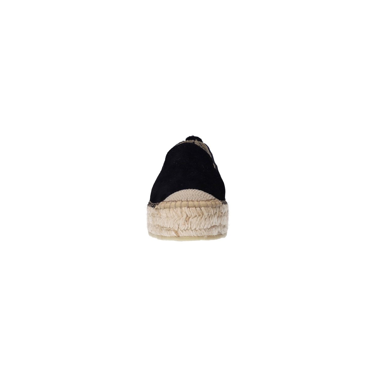 Espadrilles en daim noir, SACHA