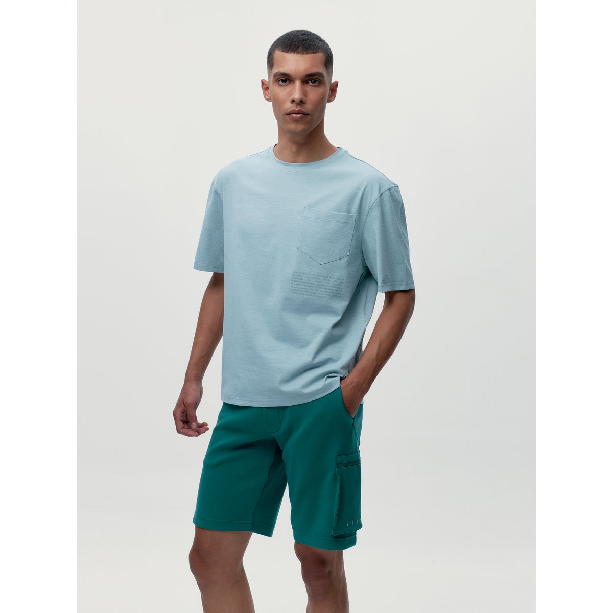 T-Shirt de sport Performance manches courtes SUEZ vert menthe, BORN