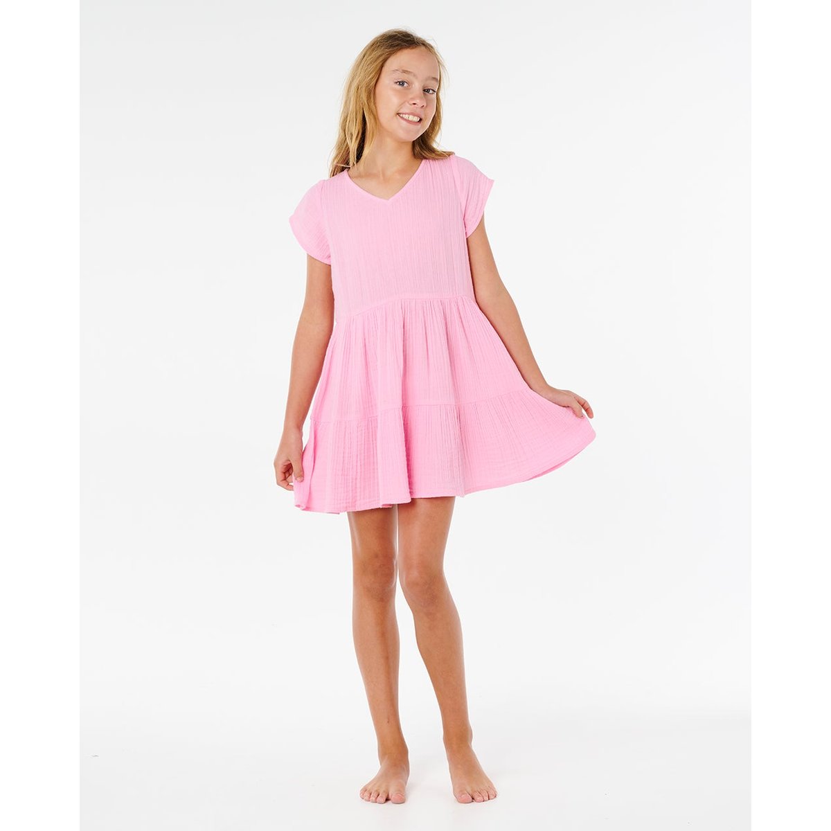 Robe PREMIUM SURF rose vif, RIP CURL