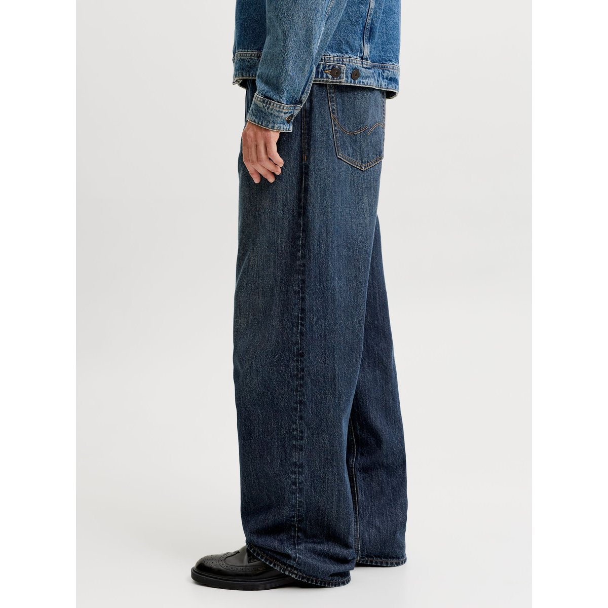 Jean À Coupe Wide blue denim, JACK & JONES