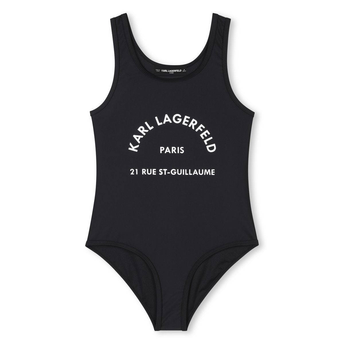 Maillot de bain 1 pièce black, KARL LAGERFELD KIDS
