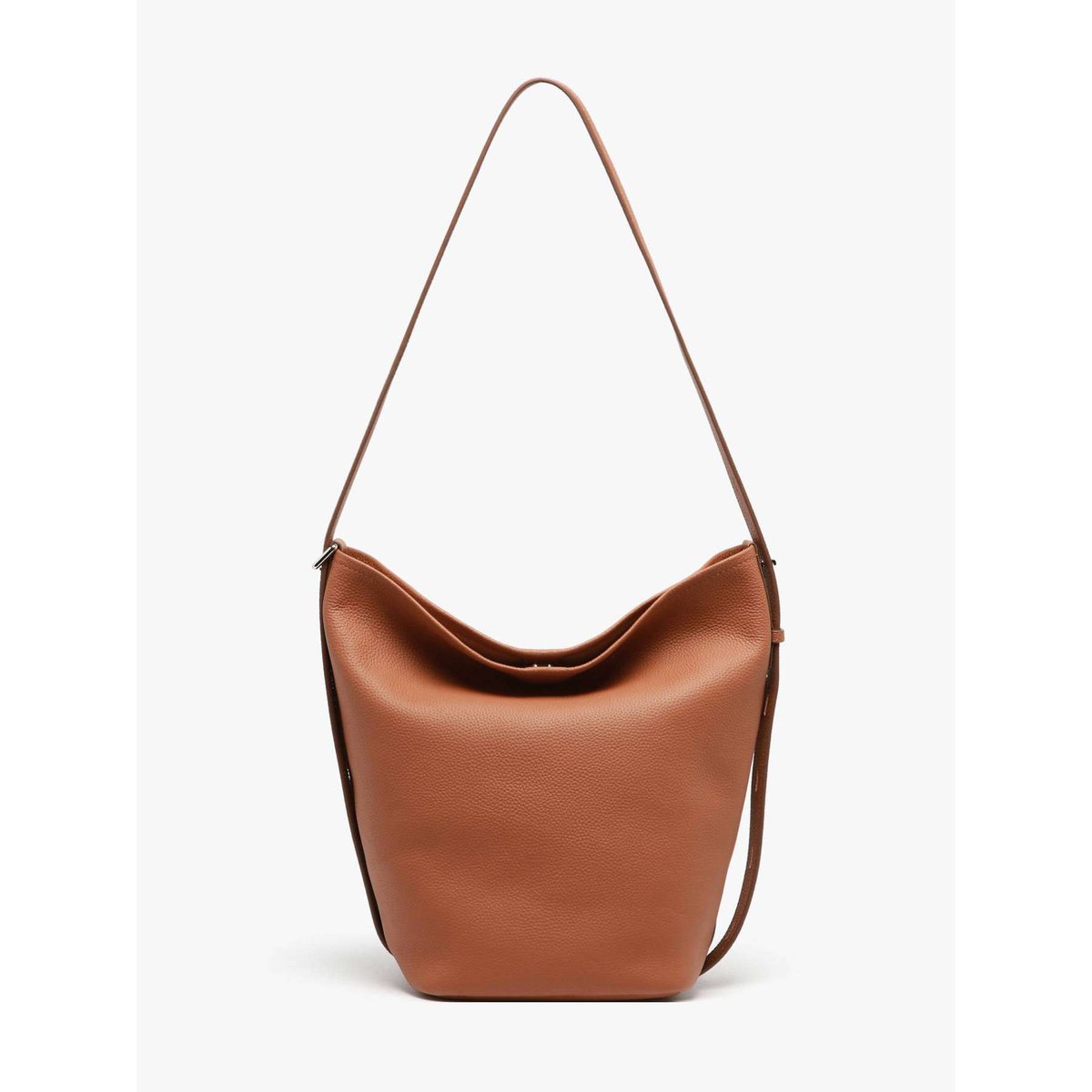 Sac porté épaule sac à dos M Cavalier cuir cannelle, ETRIER
