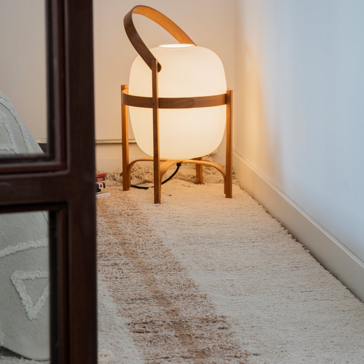 Tapis Rectangulaire en coton Tapis réversible Duetto REVERSIBLE marron, LORENA CANALS