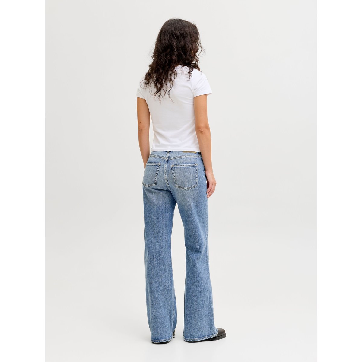 Jean Coupe Évasée medium blue denim 1, JJXX