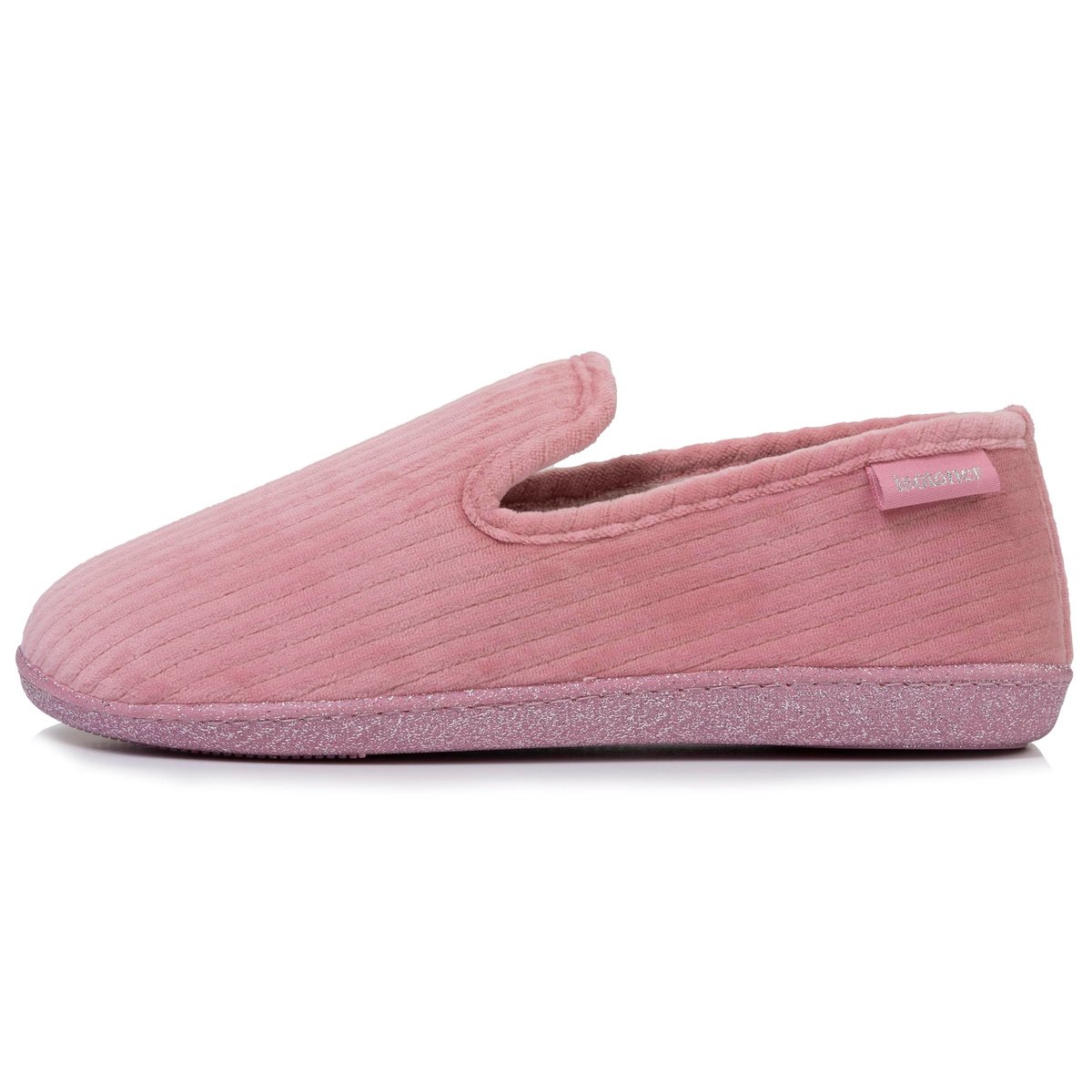 Chaussons Charentaises rose, ISOTONER