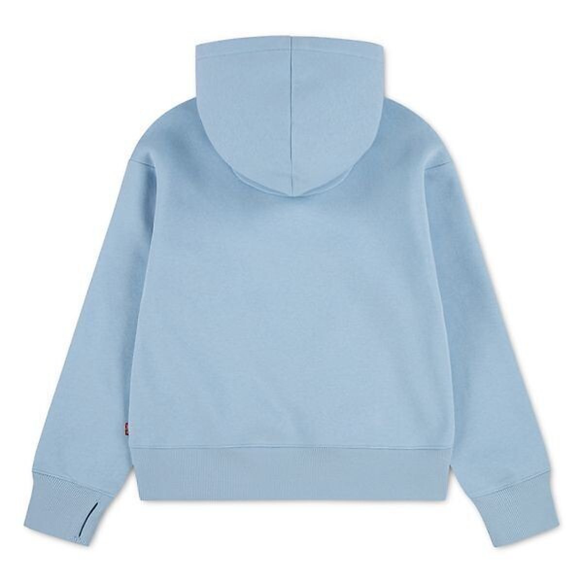 Sweat à capuche, coupe oversize, poignets passe-pouce, en molleton bleu ciel, LEVI'S KIDS