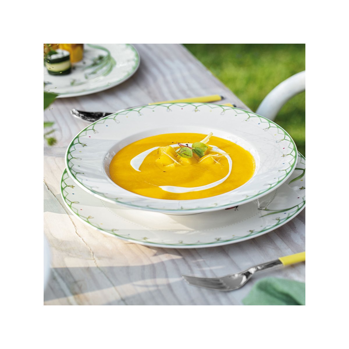 Assiette Creuse COLOURFUL SPRING couleur unique, VILLEROY & BOCH
