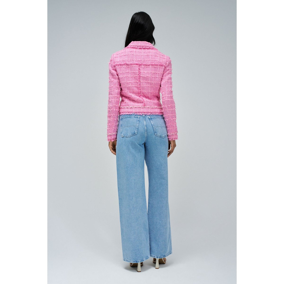 MANTEAU EN TWEED rose, SALSA JEANS