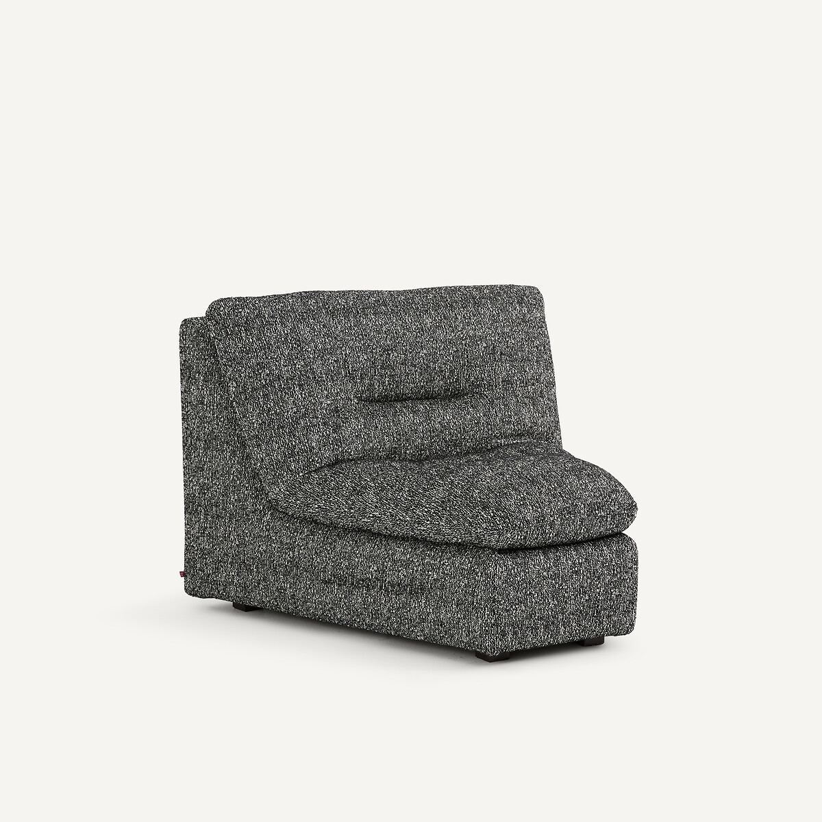 Angle modulable, en bouclette, GIULIANO noir, AM.PM