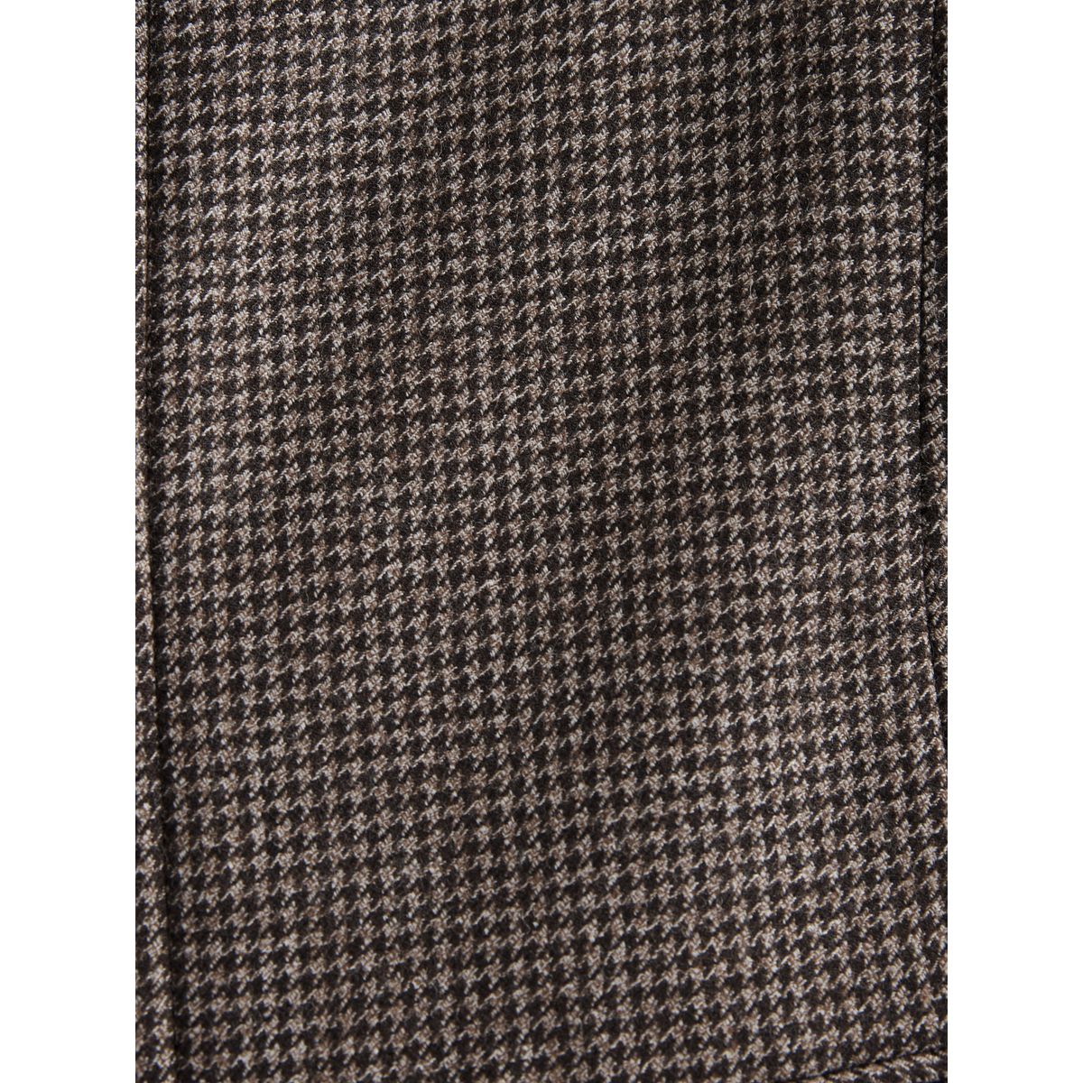 Veste de costume pied-de-poule en laine marron, NEXT
