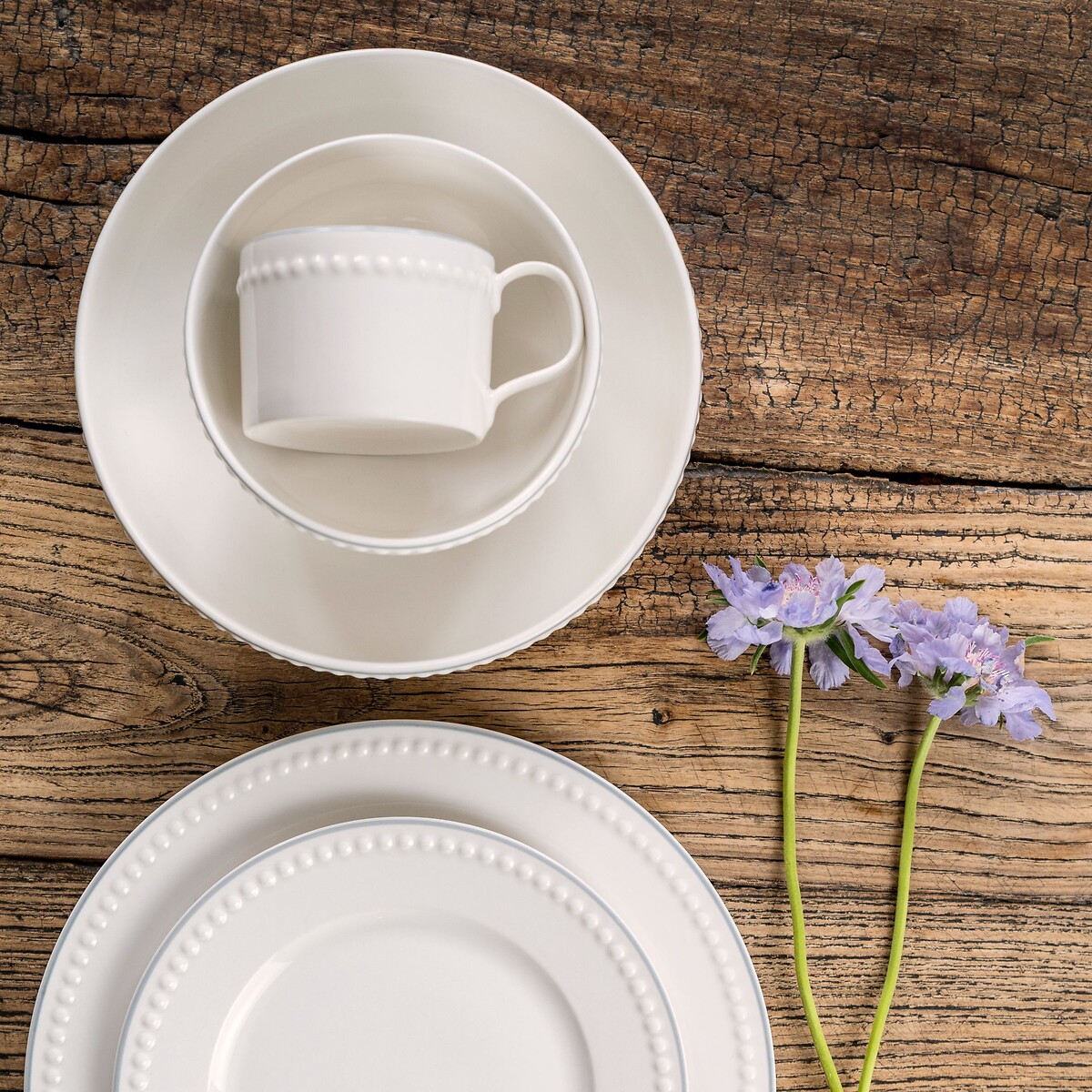 Set of 4 Signature Espresso Cups & Saucers white, MARY BERRY