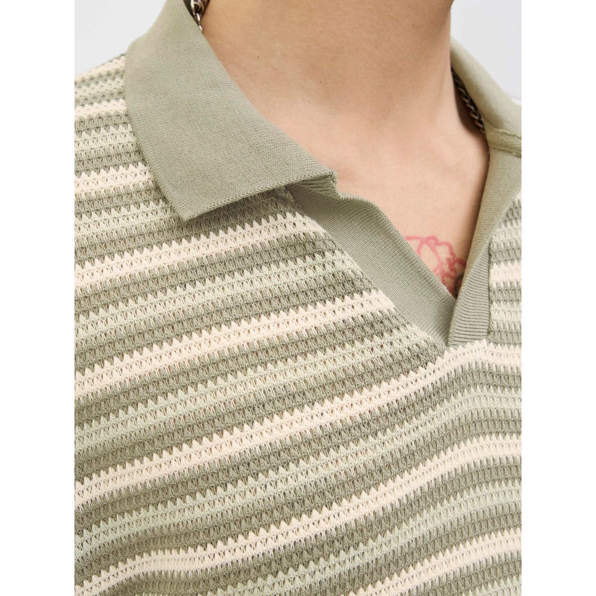 Polo verte - four leaf clover, JACK & JONES
