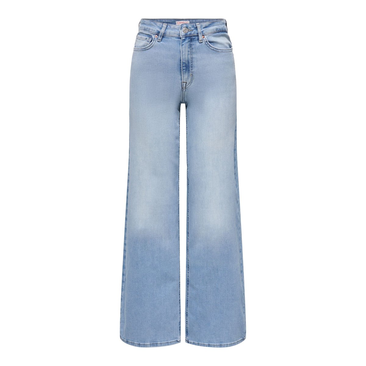 Jean À Jambe Large light blue denim 1, ONLY