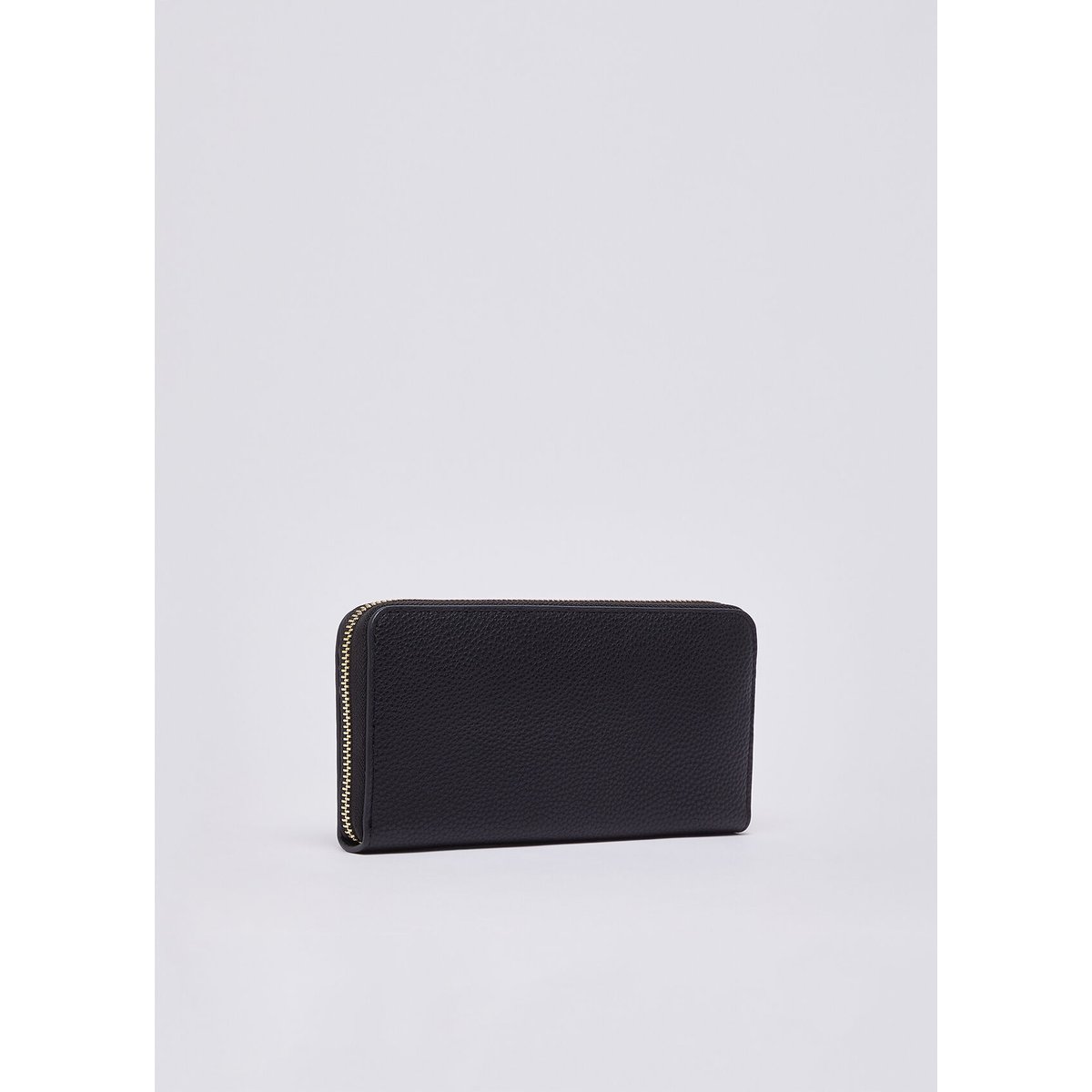 Grand portefeuille avec logo noir, LIU JO