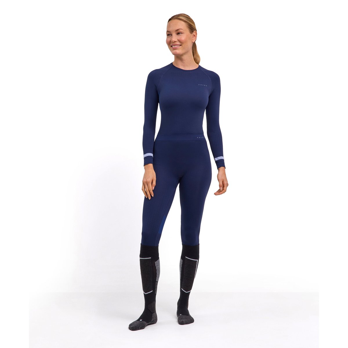 Tights 3/4 espace bleu, FALKE