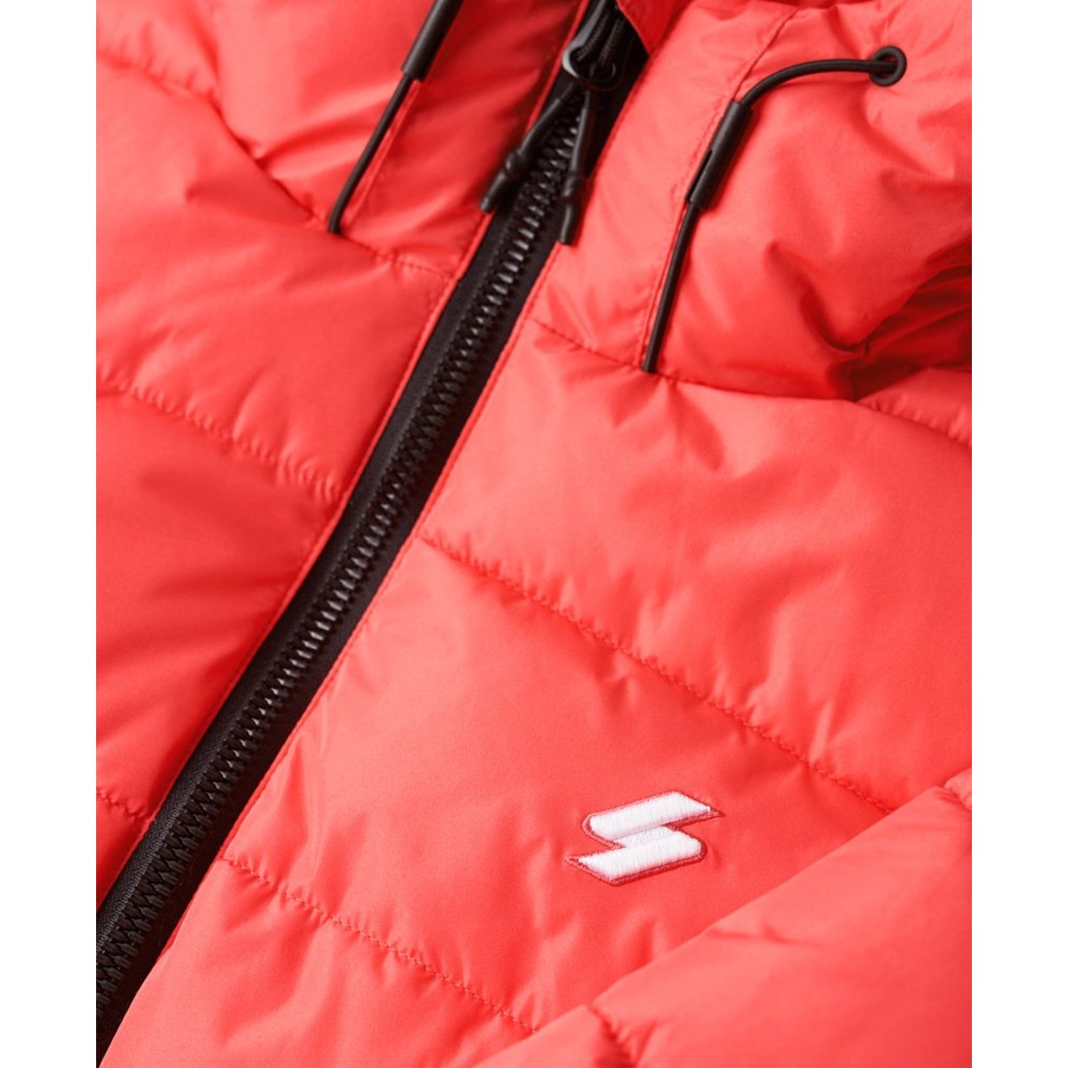 Doudoune à capuche Spirit Sports rose actif, SUPERDRY
