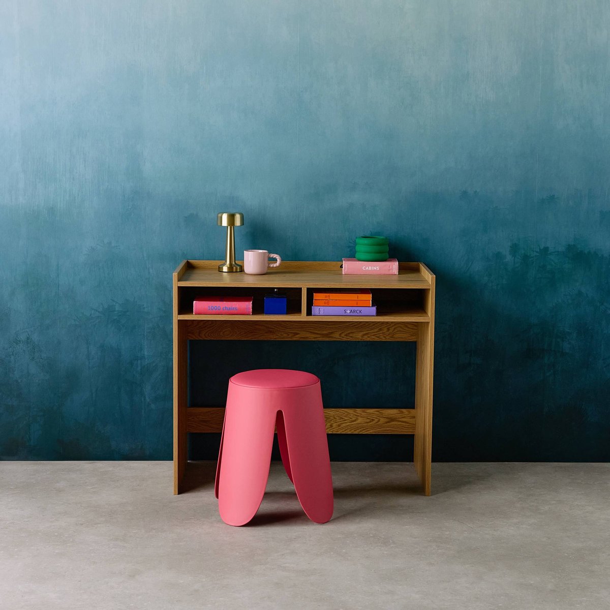 Lampe de table intérieur LED métal doré Ø9cm DAVID or, SWEEEK
