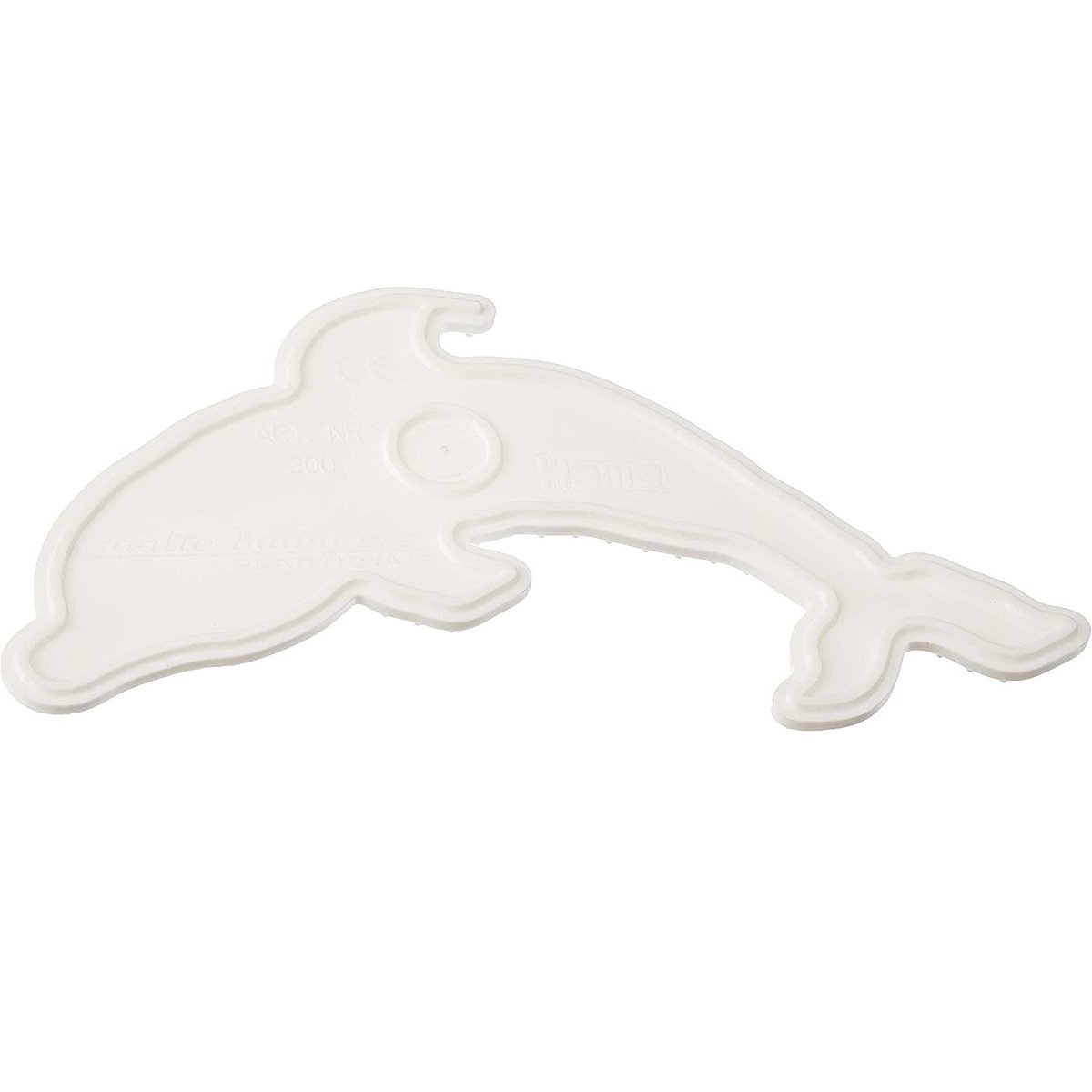 Plaque dauphin perles plastique Midi blanc, HAMA