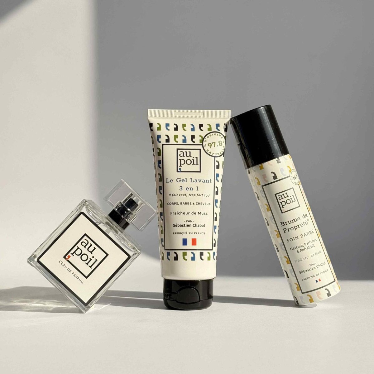 Coffret parfum et hygiène pour homme Frais & Dispo couleur unique, AU POIL
