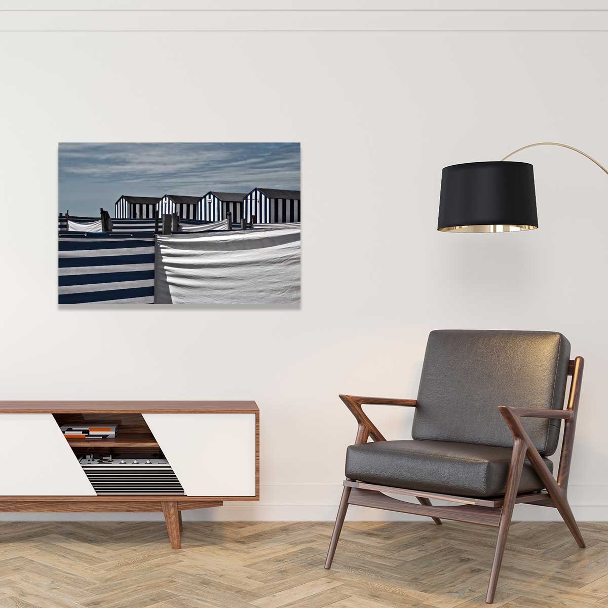 Tableau deco toiles de plage tableau alu dibond, HEXOA