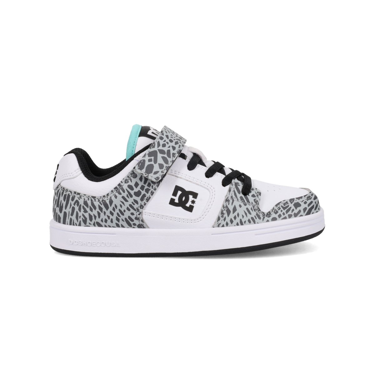 Baskets MANTECA 4 V SN. vert white/grey/black, DC SHOES