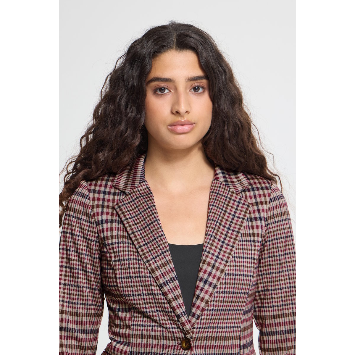 Blazer big check, ICHI