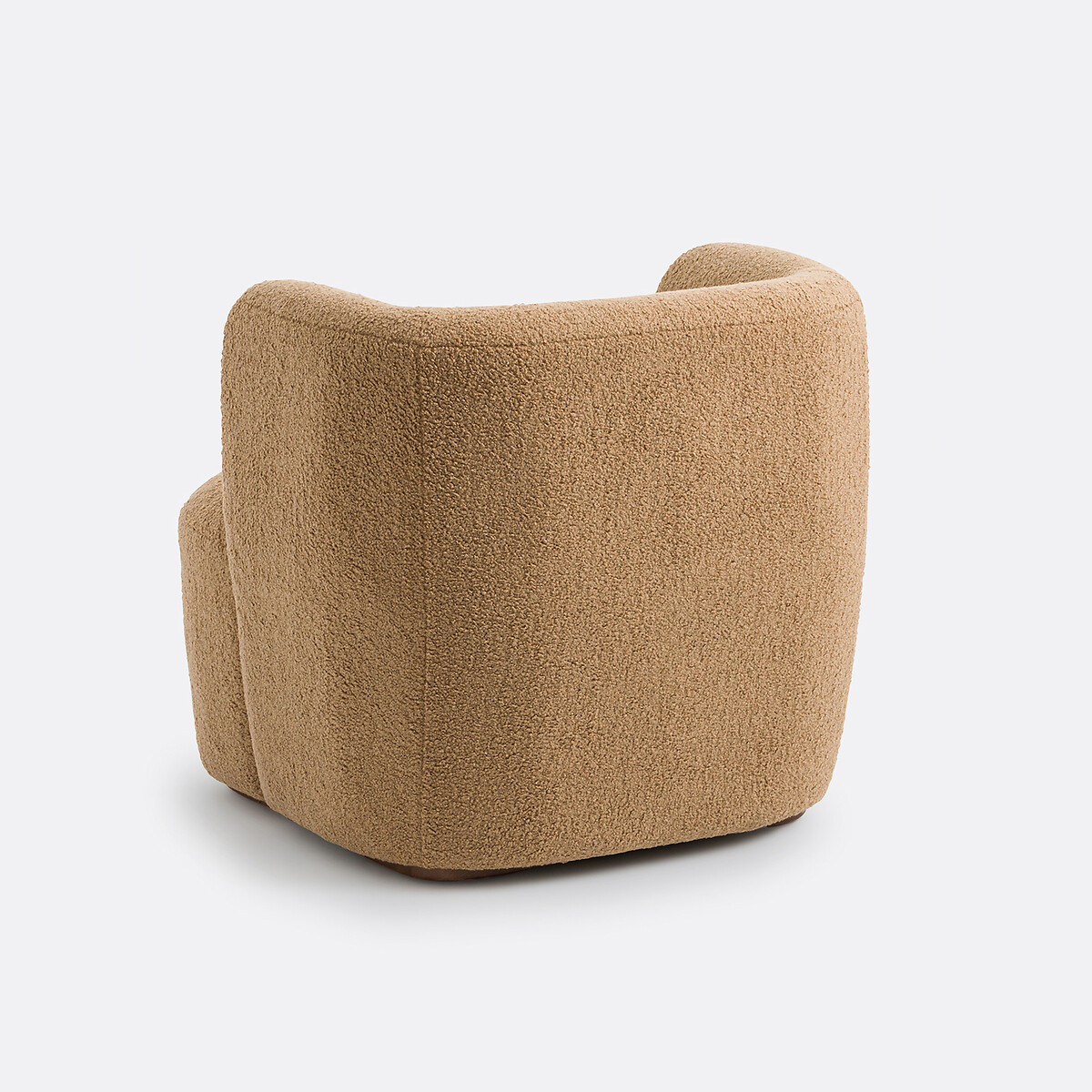 Fauteuil in bouclette, Nidou mokka , LA REDOUTE INTERIEURS