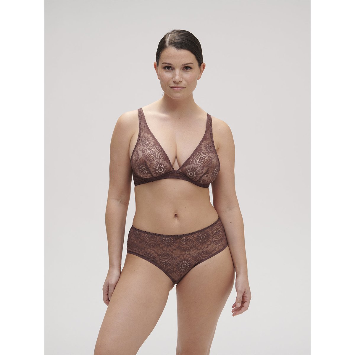 Shorty, EMBLÈME marron, SIMONE PERELE
