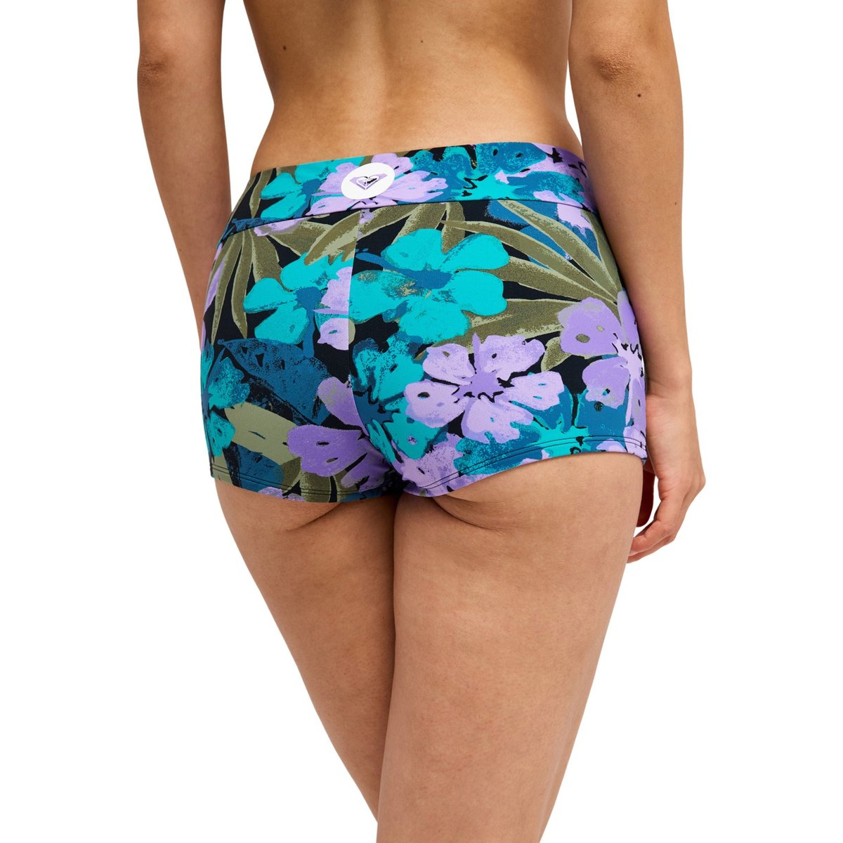Bas de maillot de bain culotte bikini Shorty. violet viola golden gal s, ROXY
