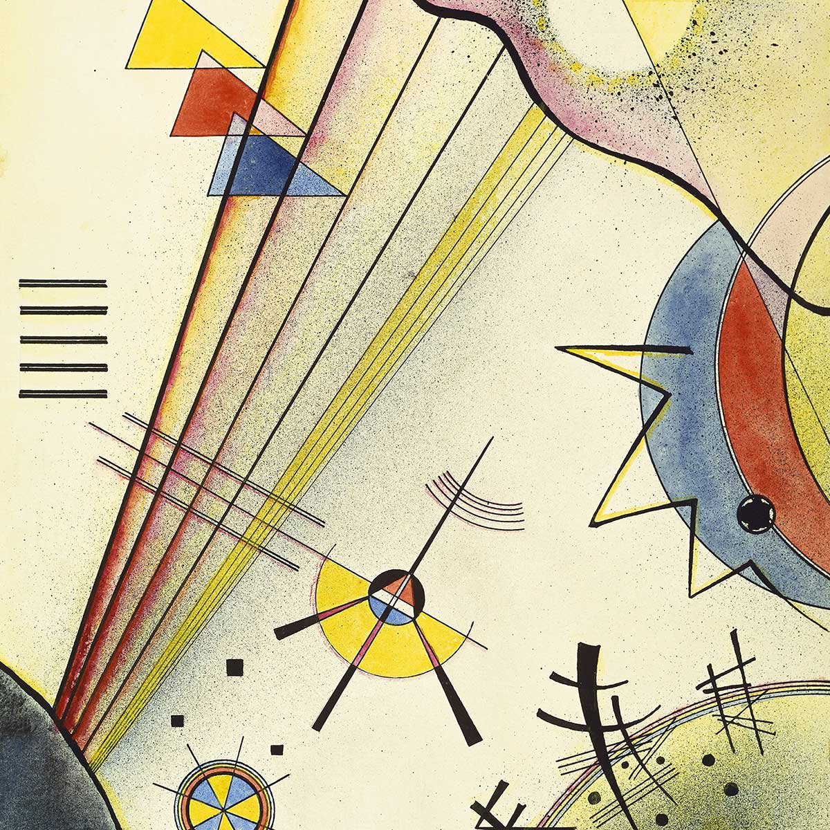 Tableau célèbre de Kandinsky Clear Link tableau alu dibond, HEXOA