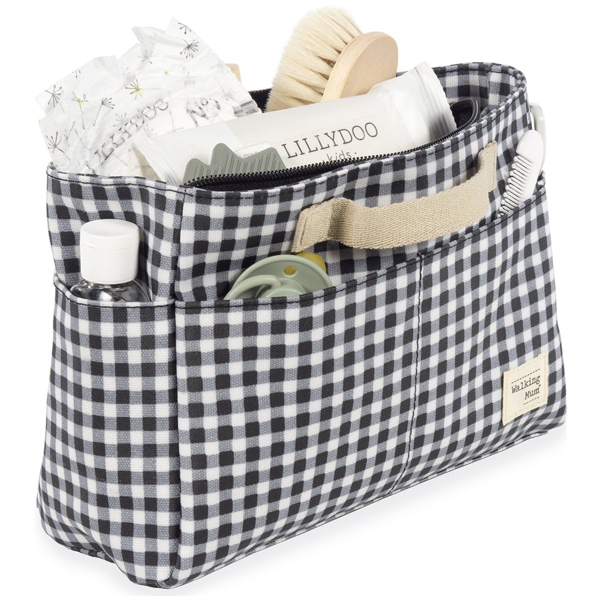 Trousse de toilette noir, WALKING MUM