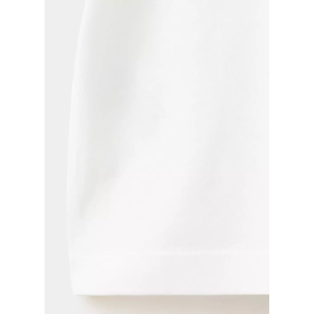 T-shirt en coton imprimé blanc, MANGO BABY