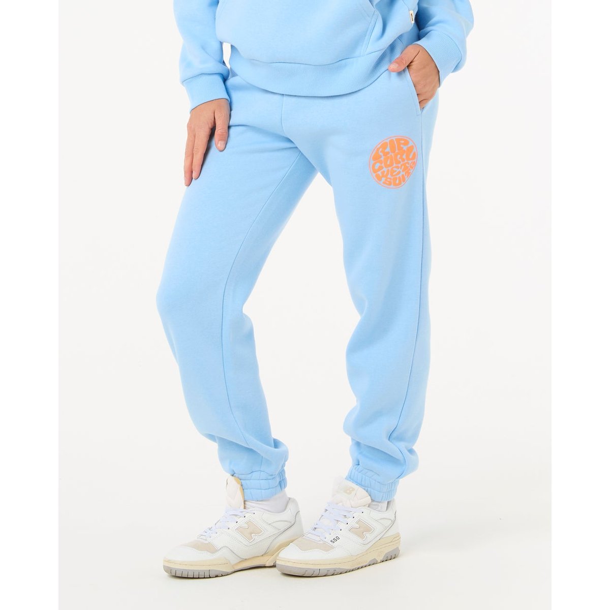 Pantalon ICONS OF SURF TRACK PANT bleu moyen/orange, RIP CURL