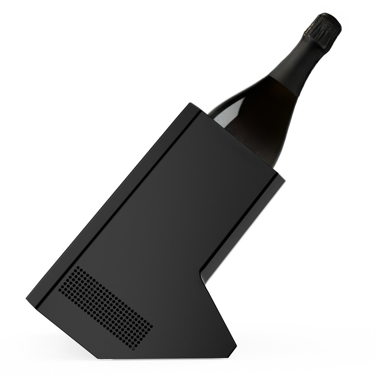 H.Koenig LVX28 - Rafraîchisseur à vin 2 bouteilles couleur unique, H.KOENIG