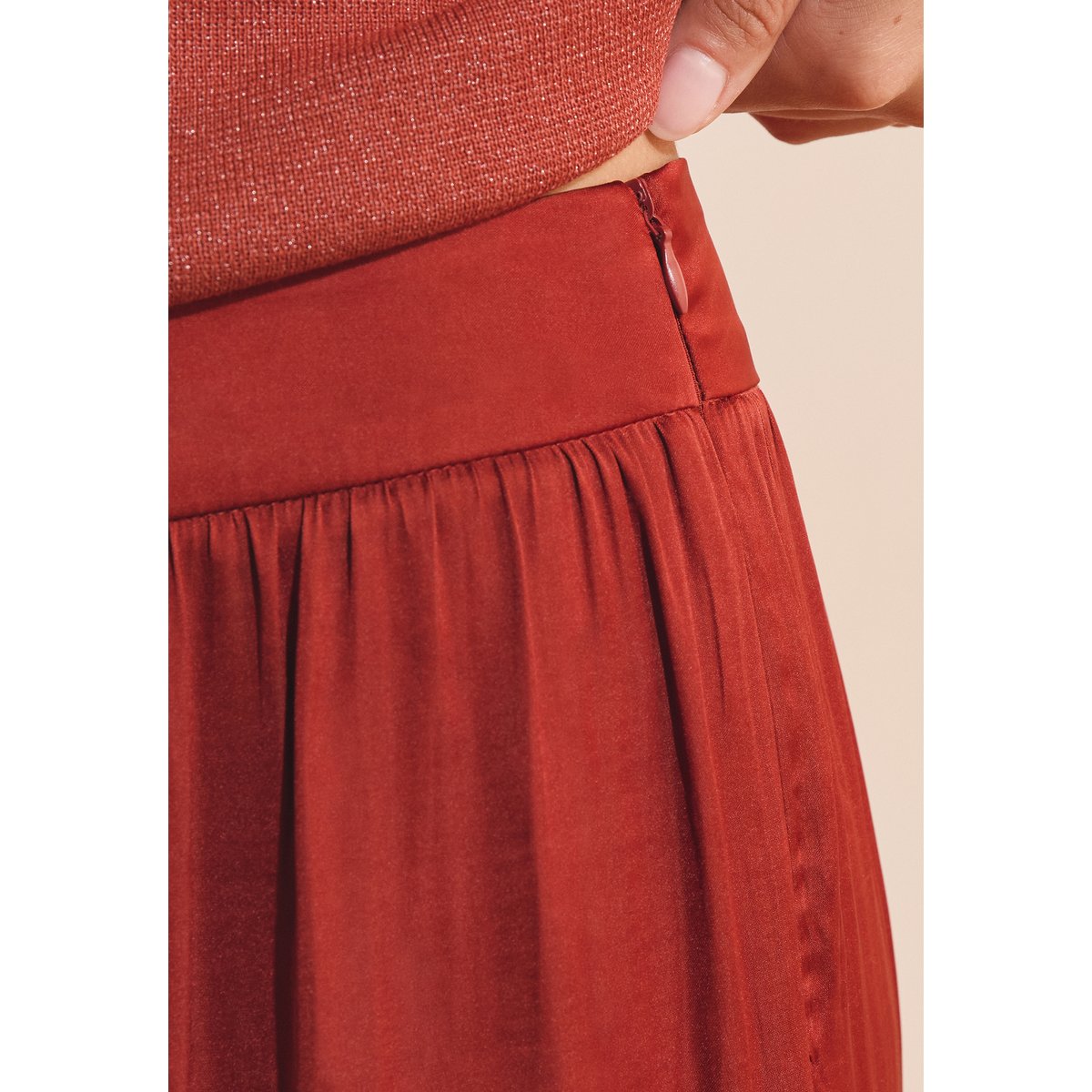 Pantalon bouffant PIXIE terracotta, ETAM