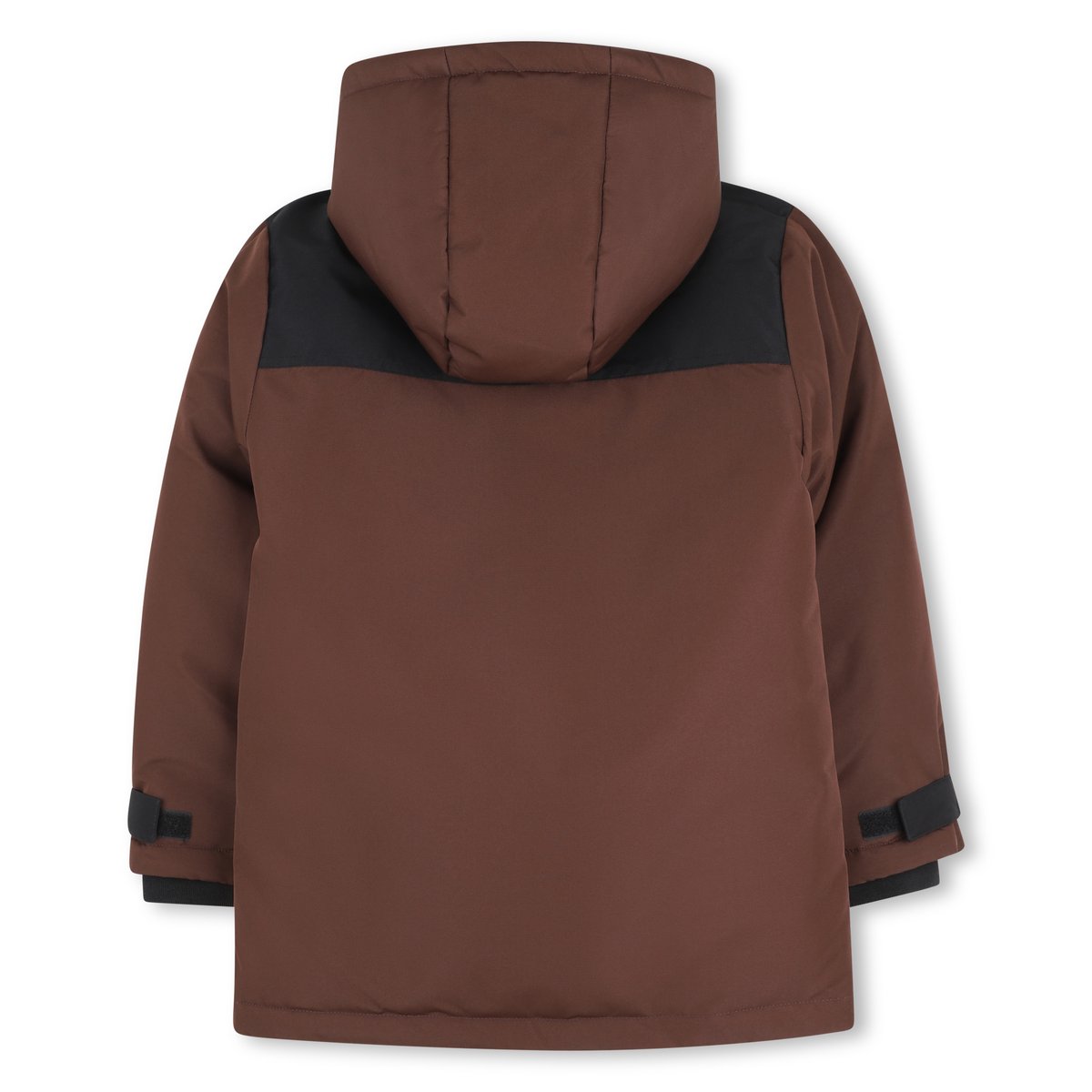 Parka à capuche chicory coffee, HUGO KIDSWEAR