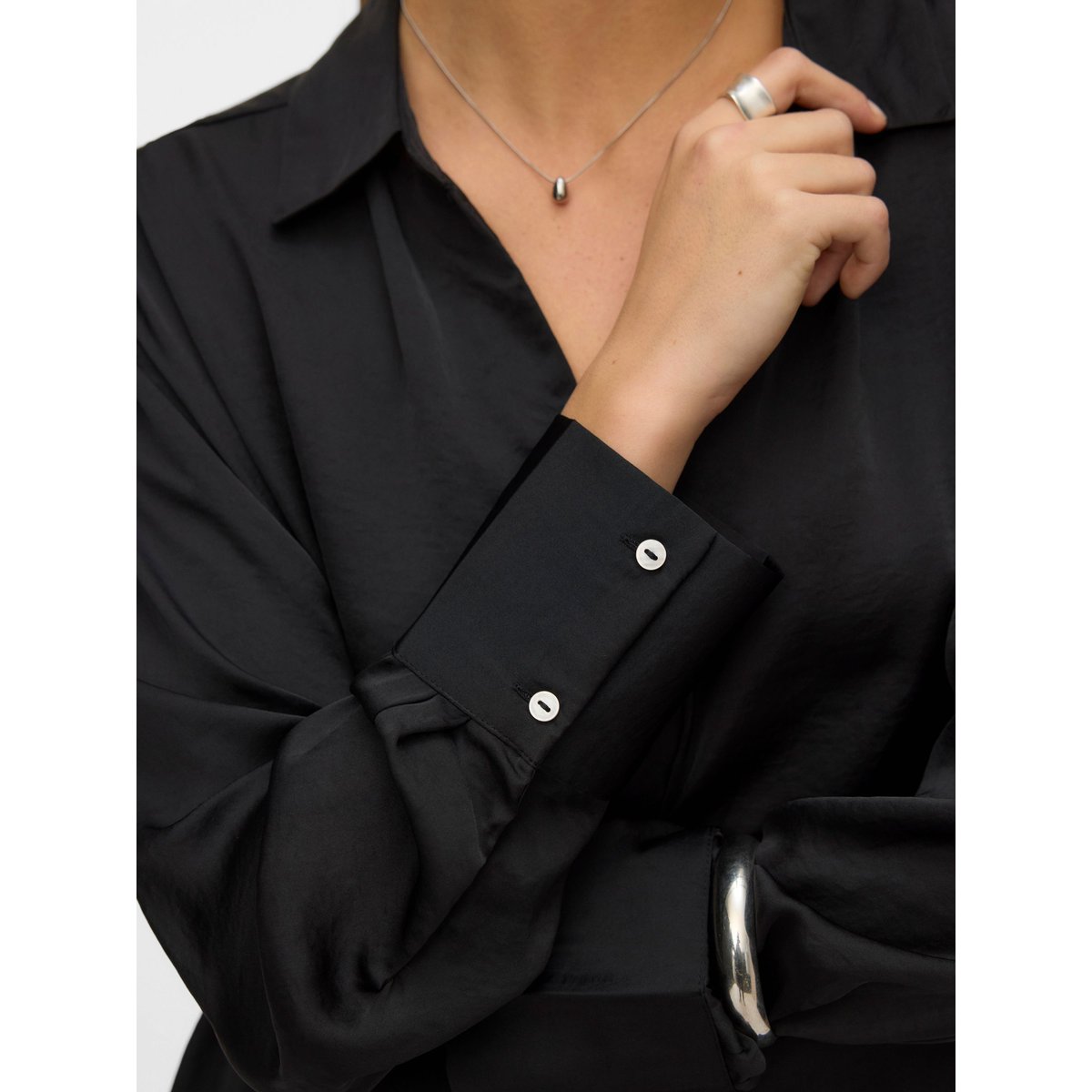 Chemise noire - black, VERO MODA