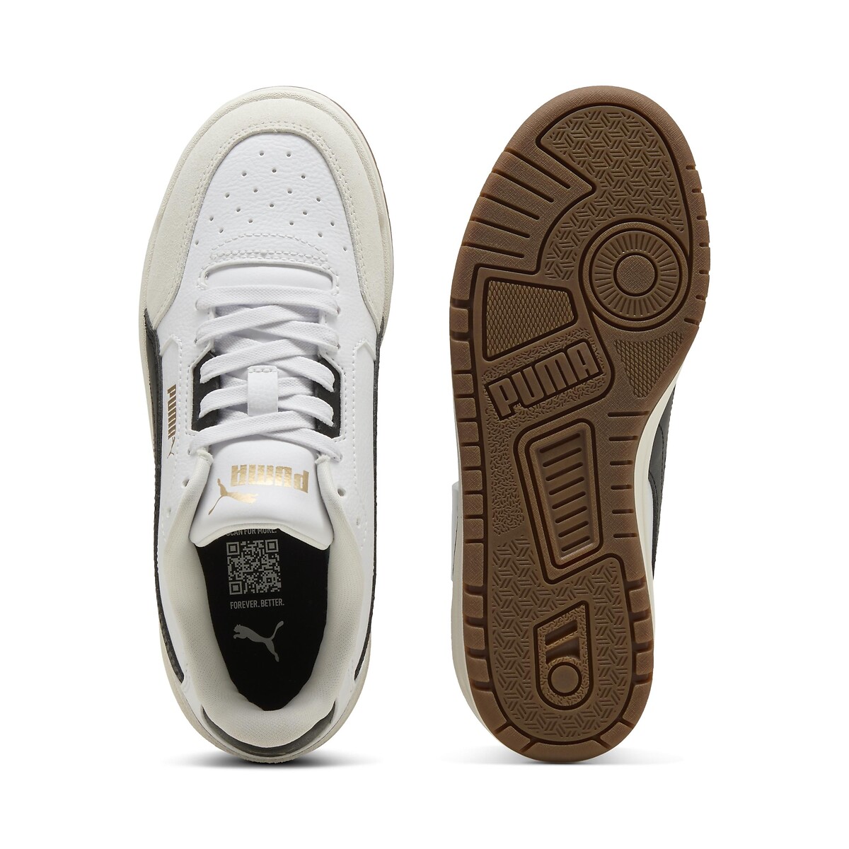 Shuffle Downtown Lo OG sneakers wit/zwart, PUMA