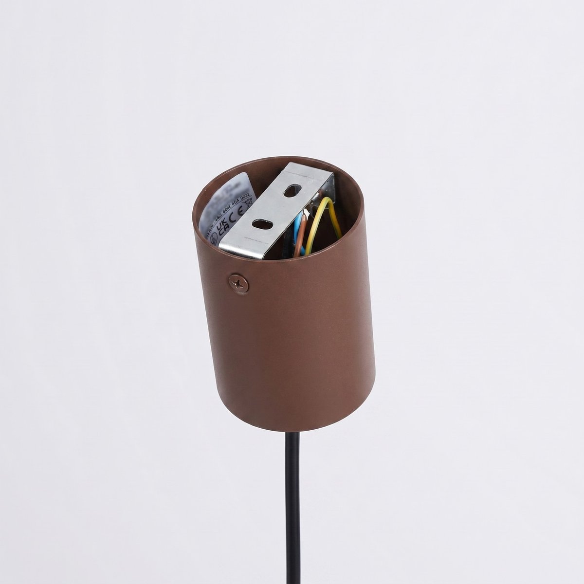 Suspension Acier Brun E27 1 Nox brun, EDEN