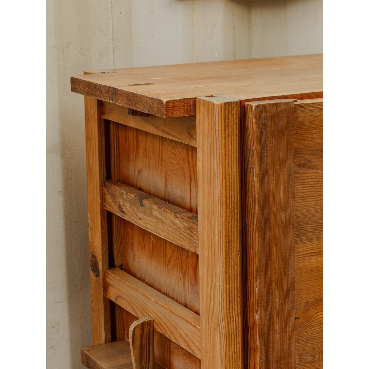 Secrétaire vintage en bois Honoré N°179 - Bon état bois clair, DEBONGOUT