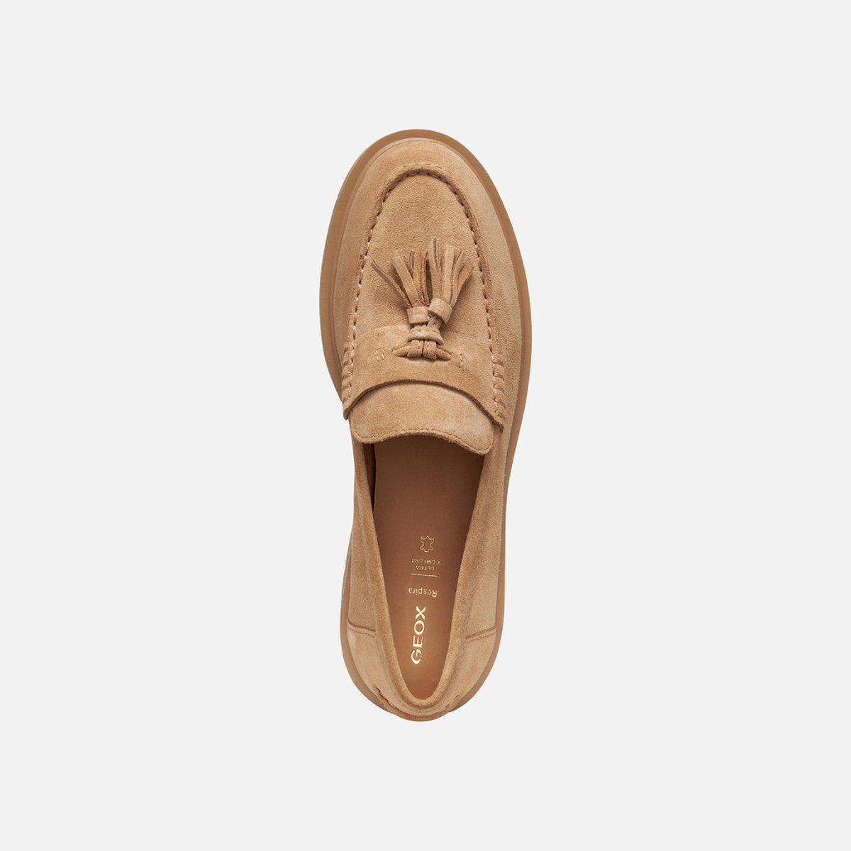 Mocassins D SPHERICA EC1 B beige, GEOX